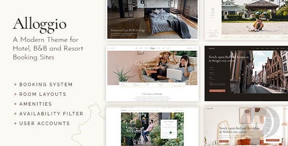Allloggio v2.1.1 – 酒店预订 WordPress 主题