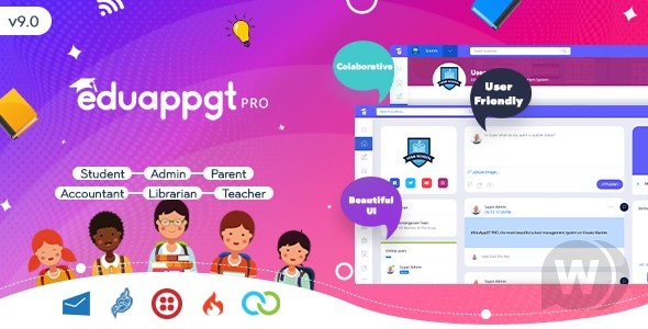 EduAppGT Pro v9.8无限制版 – 学校管理系统