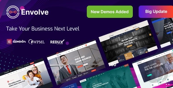 Envolve v1.9 – 商务 WordPress 主题