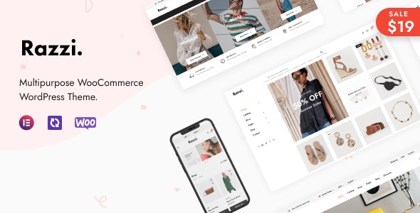 Razzi v2.2.9 – WooCommerce 的多用途 WordPress 主题