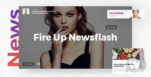 Newsflash v1.8 – WordPress新闻模板