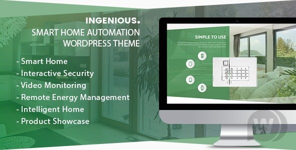 Ingenious v1.2.7（已汉化） – WordPress智能家居主题