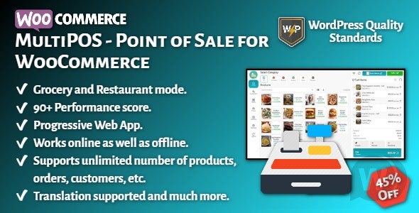 MultiPOS v3.1.0(已汉化) – Point of Sale for WCFM Marketplace | MultiVendor POS System