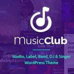 Music Club v1.2.6 - WordPress音乐DJ主题-学课技术网