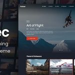 Aztec v2.1 - WordPress视频流和会员主题-学课技术网
