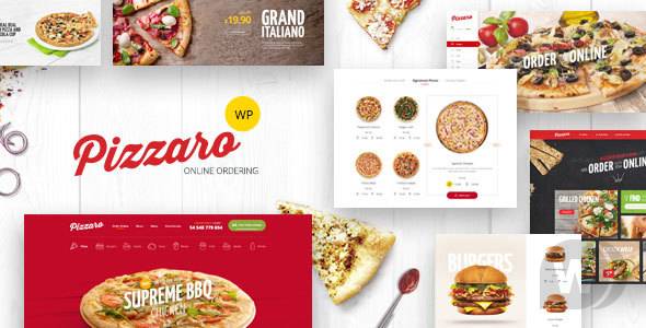 Pizzaro v1.3.13 – 快餐店的 WooCommerce 模板