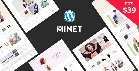Minet v1.9 – 极简主义电子商务 WordPress 主题