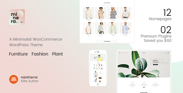 Minera v2.9.5 – 极简 WooCommerce WordPress 主题