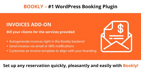 Bookly Invoices (Add-on) v4.9
