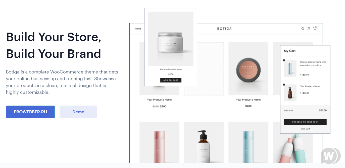 Botiga Pro v1.3.5（已汉化） – WooCommerce 产品展示主题