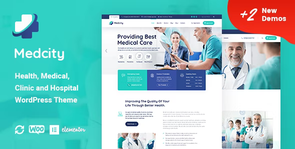 Medcity v1.0.2 – WordPress 健康与医疗主题