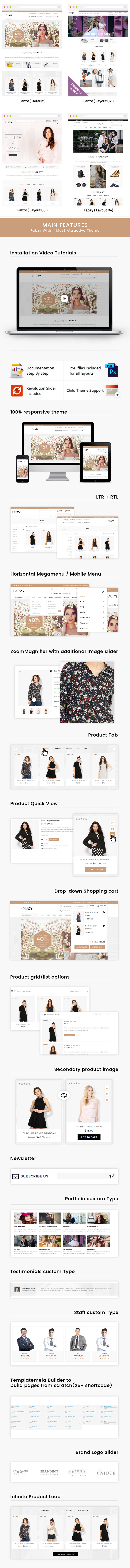 Fabzy v1.0 – 多用途 WooCommerce 主题插图(1)