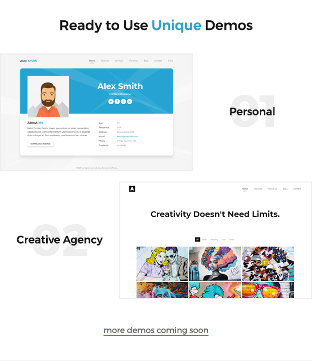 Aveo v1.4.2 – WordPress 设计师主题插图(1)