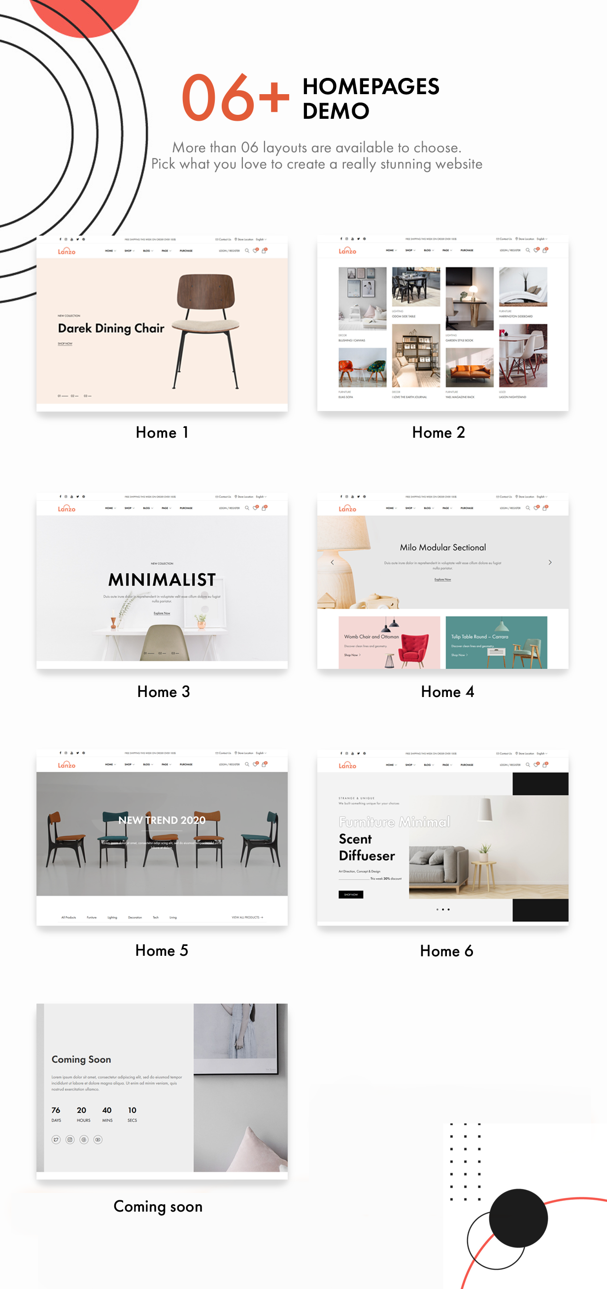 Lanzo v2.5.5 – WooCommerce在线商店主题插图(2)