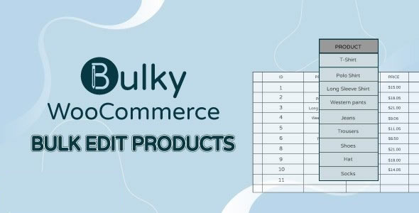 Bulky v1.3.8（已汉化） – WooCommerce 批量编辑产品、订单、优惠券插件