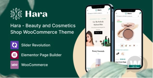 Hara v1.2.1 –  WooCommerce 美容和化妆品店主题