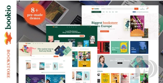 Bookio v1.2.5 – 书店 WooCommerce WordPress 主题