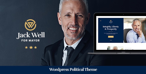 Jack Well v1.0.8 –  WordPress 选举活动主题