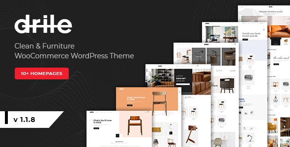 Drile v1.2.1 –  WooCommerce WordPress 家具主题