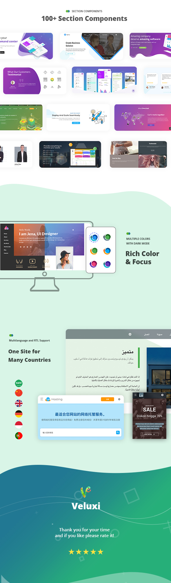 Veluxi v3.0.0 – Vue JS 登陆合集插图(2)