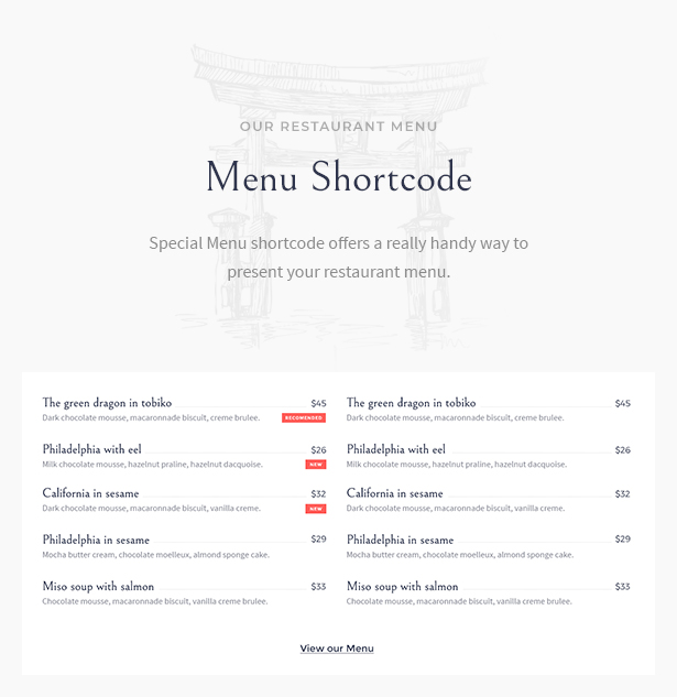 Sushico v1.1.1 – WordPress 亚洲美食餐厅主题插图(2)