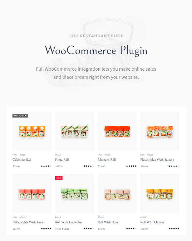 Sushico v1.1.1 – WordPress 亚洲美食餐厅主题插图(3)