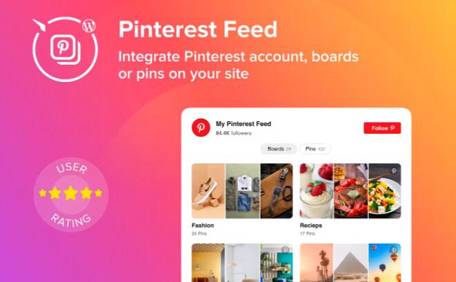 WordPress Pinterest Feed v1.2.0