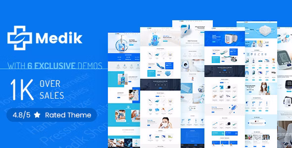 Medik v2.6 – WooCommerce 医疗商店主题