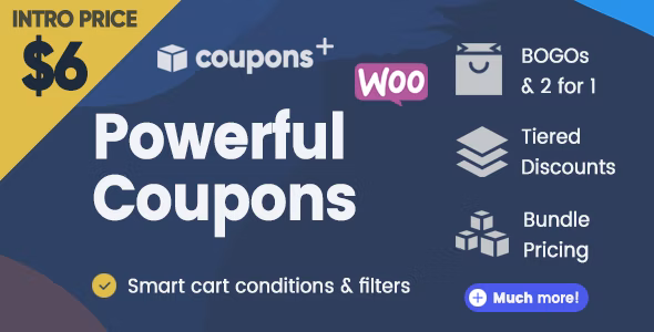 Coupons + v2.2.5 – WooCommerce 高级优惠券插件