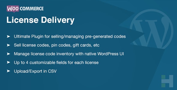 WooCommerce License Delivery & Management V2.1.5（已汉化） – WooCommerce 许可证交付和管理插件