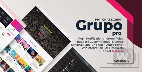 Grupo Chat Pro v3.9（已汉化） – 聊天源码