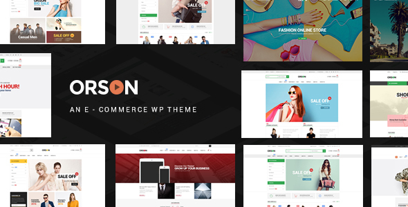 Orson v3.8 – WordPress 在线商店的创新电子商务主题