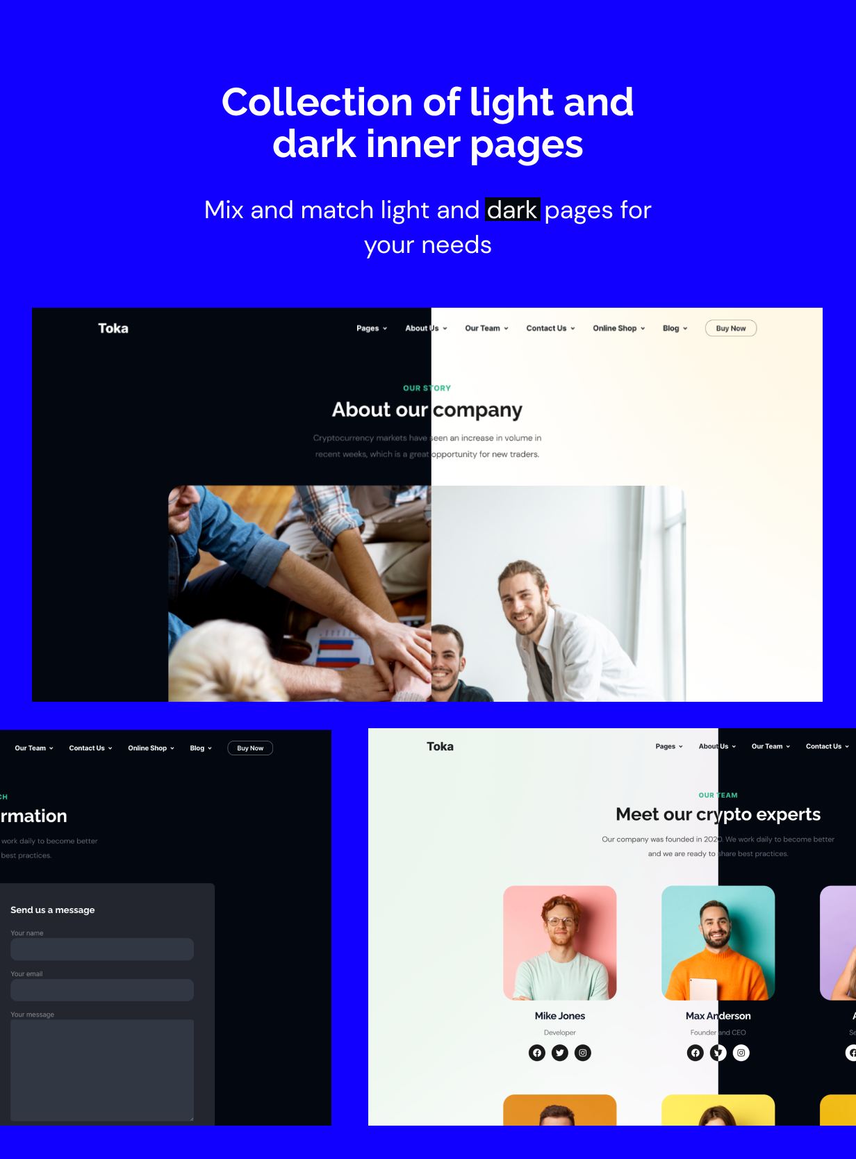 Toka v1.30 – WordPress NFT加密主题插图(2)