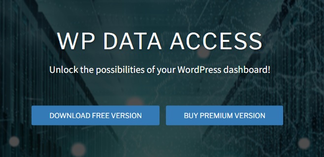 WP Data Access Premium v5.5.68（已汉化80%） – WordPress 仪表板和数据小工具