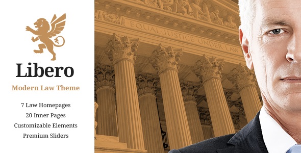 Libero v2.4.1  – WordPress 律师事务所主题