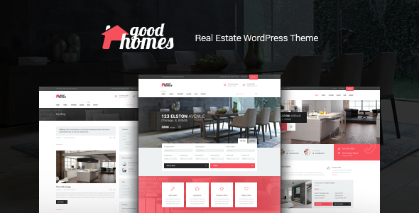 Good Homes v1.3.10 – 当代房地产 WordPress 主题