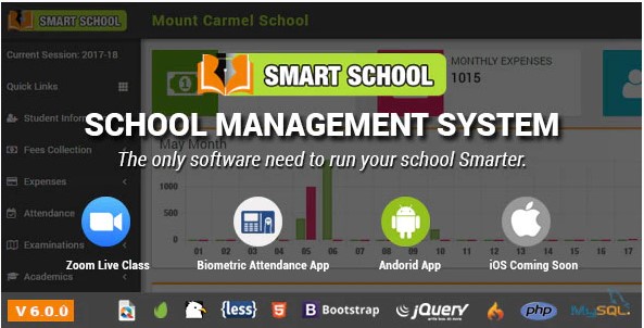 Smart School : School Management System v7.0.1