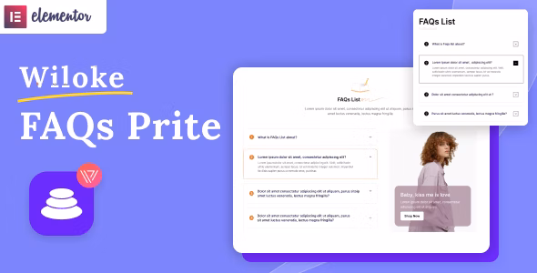 Wiloke FAQs Prite Elementor Addon v1.0.17