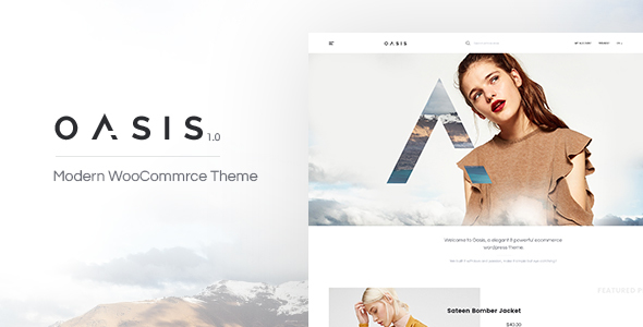 Oasis v1.3.2 – 现代 WooCommerce 主题