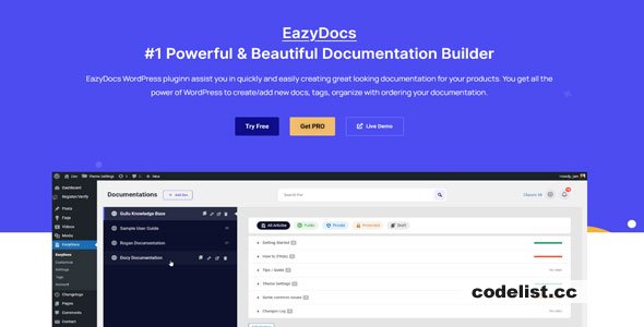 EazyDocs Pro (Premium) v2.3.0(已汉化)