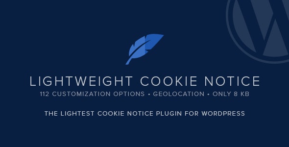 Lightweight Cookie Notice v.1.42 – 轻量级 Cookie 通知