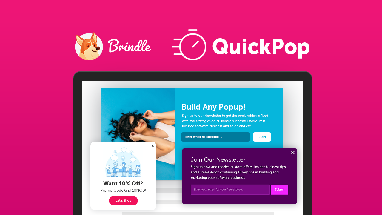 QuickPop v1.1.0 – WordPress弹出窗口插件