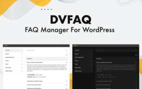 DV FAQ - Advanced WordPress FAQ Plugin v1.3.2-学课技术网