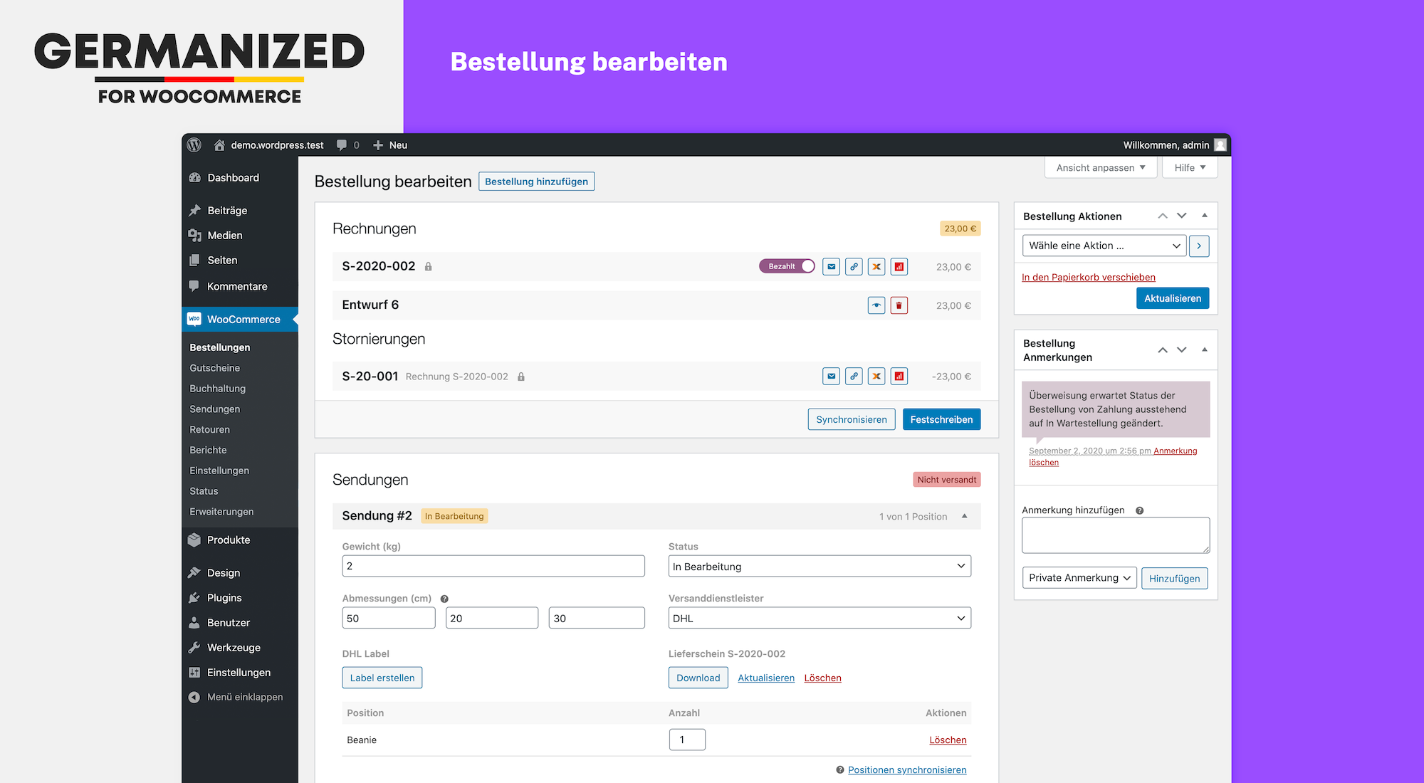 Germanized for WooCommerce Pro v4.2.13