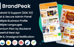 BrandPeak v1.7 – Festival Poster Maker、Business Post、Political Post Maker 应用程序