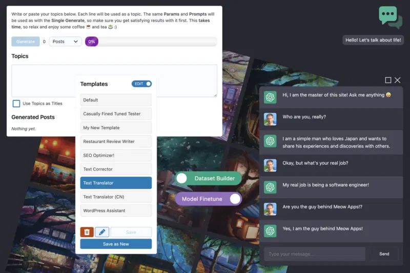 AI Engine Pro v3.1.9 – ChatGPT 聊天机器人、GPT 内容生成器、自定义游乐场和功能