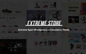 Extreme v1.5.4 - 运动服装和设备商店 WordPress 主题-学课技术网