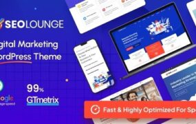 SEO Lounge v4.0.1 – 数字营销主题-学课技术网