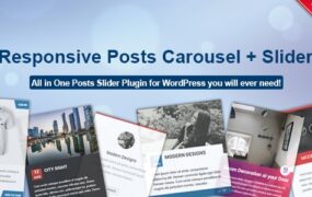 Responsive Posts Carousel WordPress Plugin v14.1-学课技术网