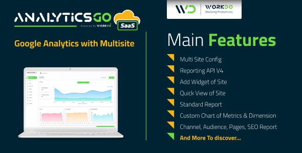 AnalyticsGo SaaS v3.1 – Google Analytics V4 with Multisite